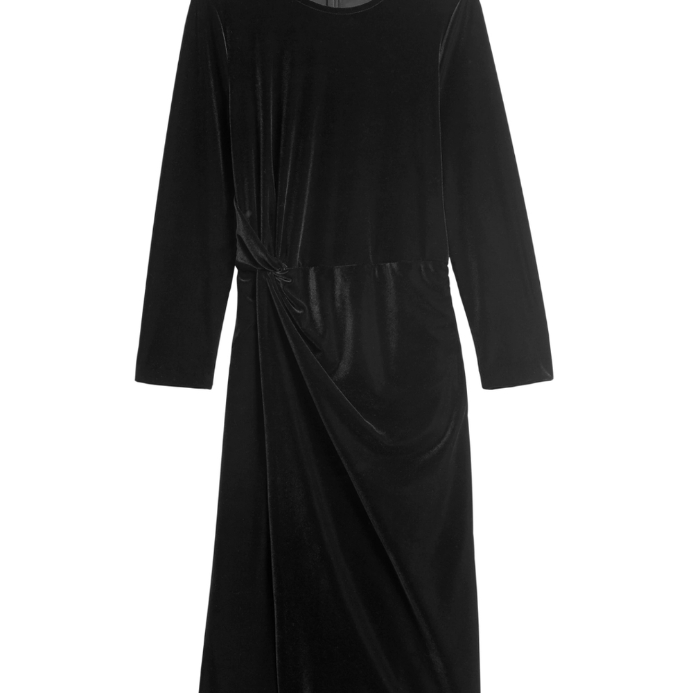 Banana Republic Winter Velvet Dress - Picture 2 of 3